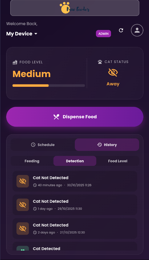 PawPal pet feeder device